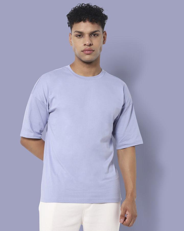 Dropshoulder Tee - Lavender - YK Clothing