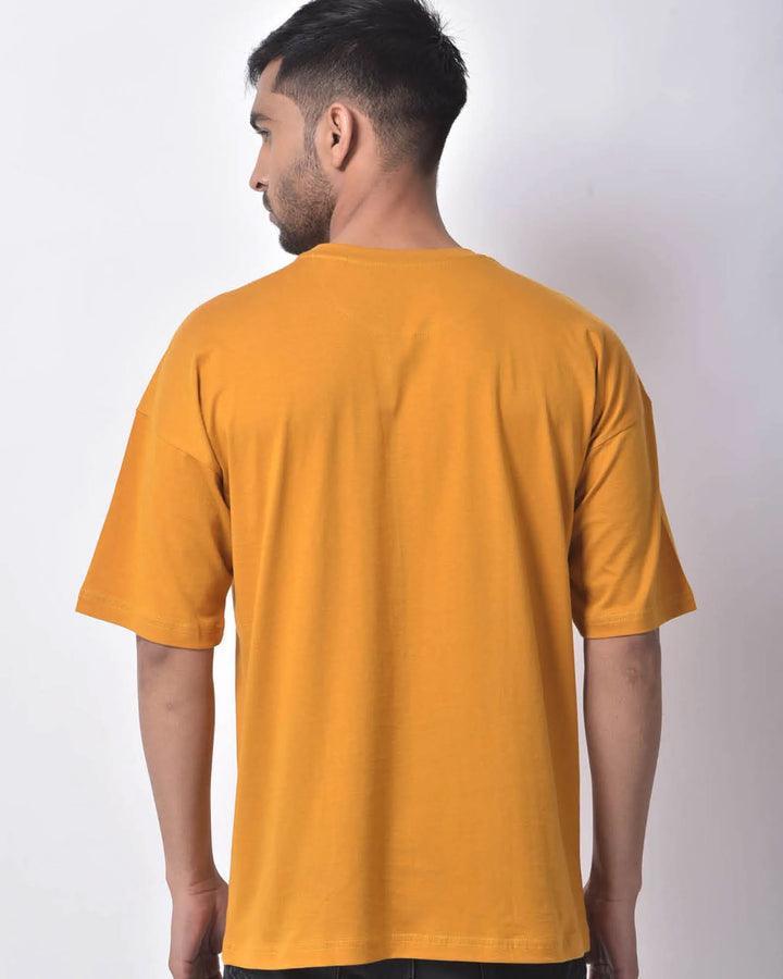 Dropshoulder Tee - Mustard - YK Clothing