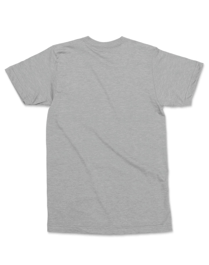 SHORT SLEEVE T SHIRT - Heather Grey - YK Clothing