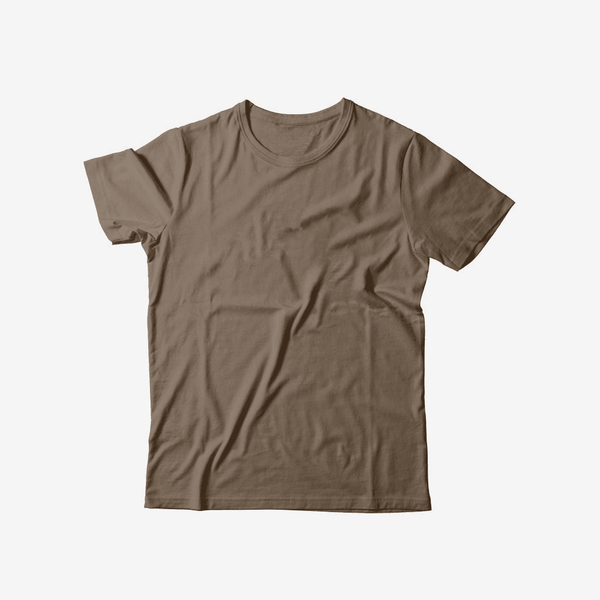 SHORT SLEEVE T SHIRT - OEF- Beige - YK Clothing
