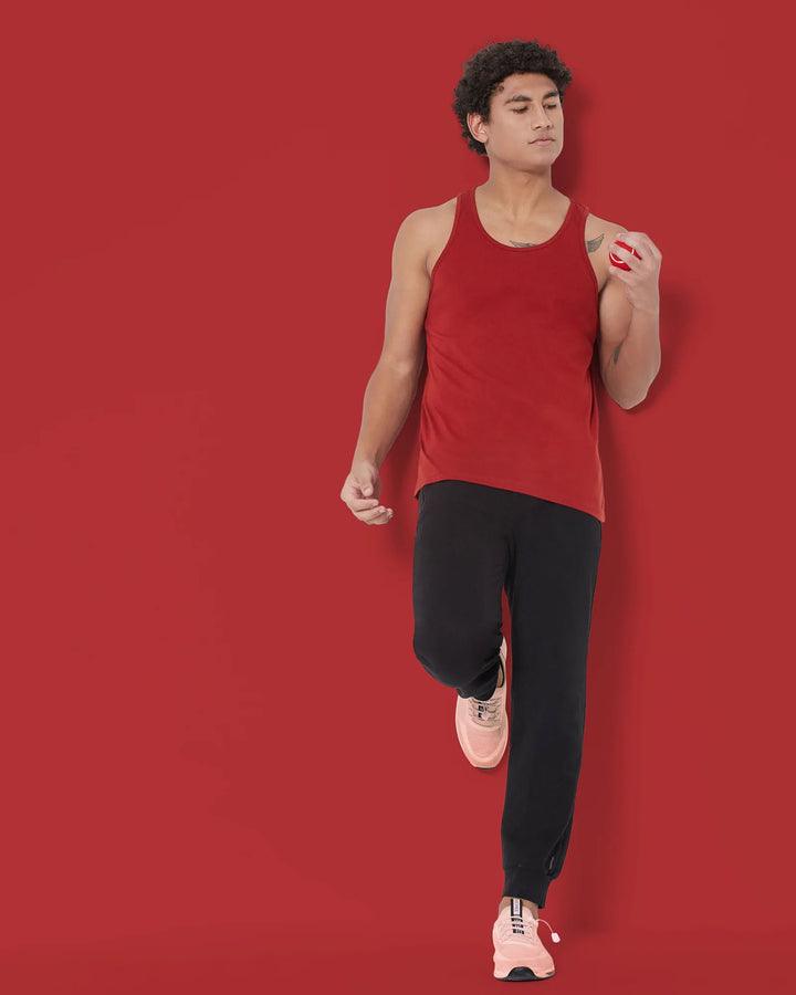 Maroon Tank Top - YK Clothing