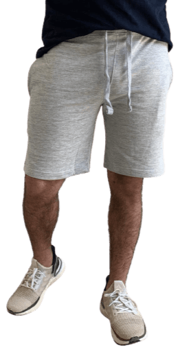Heather Gray Basic Short - YK Clothing