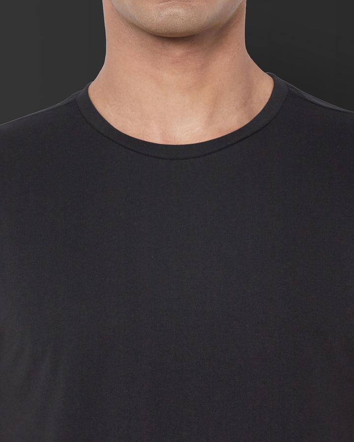 SHORT SLEEVE T SHIRT - Black - YK Clothing
