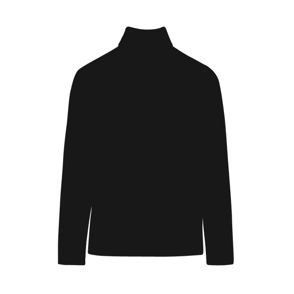 Basic Black Turtle/Mock Neck - YK Clothing