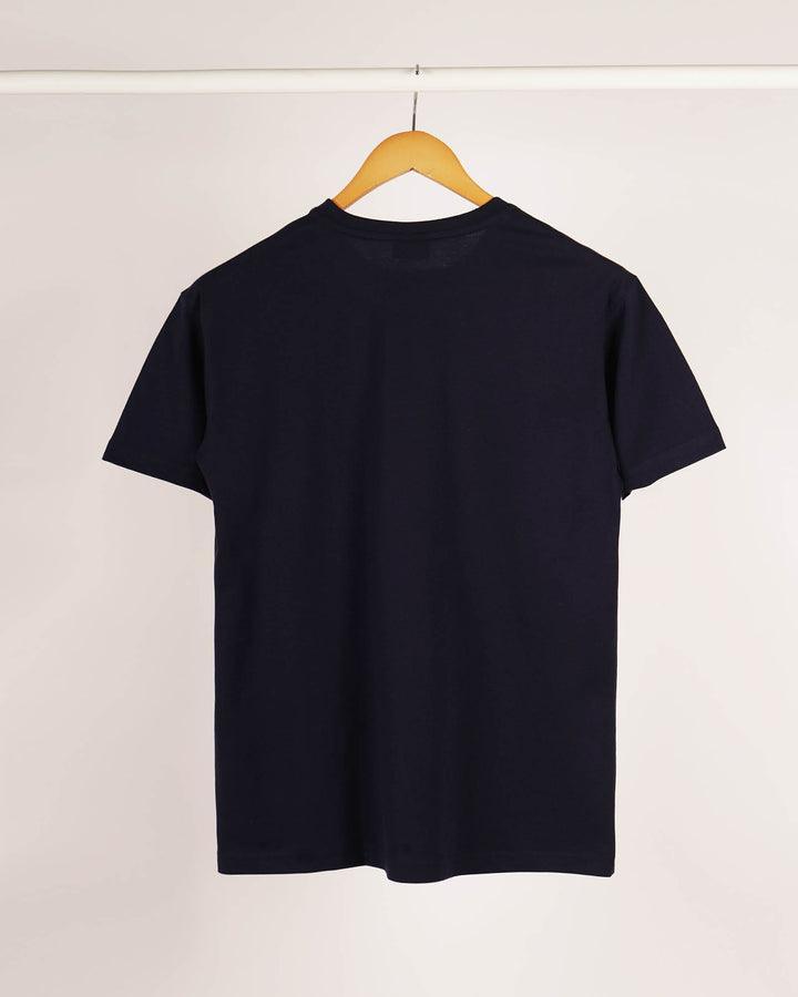 SHORT SLEEVE T SHIRT - Navy Blue - YK Clothing